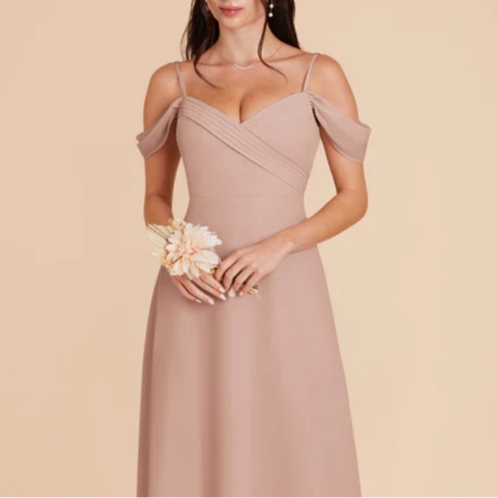 Buddy Grey Spence Bridesmaid Dress in Taupe
